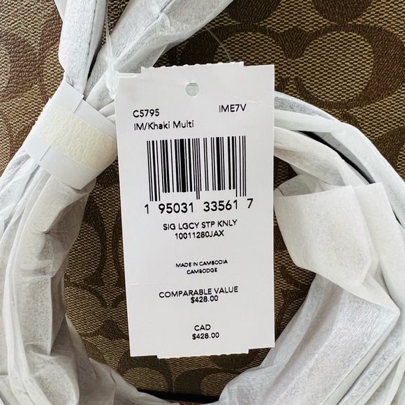 COACH Signature Kenley Backpack - Picture 9 of 12